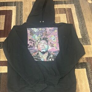 Jerzees Black Hoodie with Juice World